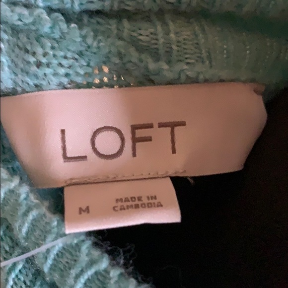 LOFT long sleeve, mock neck sweater - Picture 4 of 5